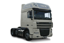 Car Hire Ballymena - 44 Tonne Sleeper Truck - Truck hire Ballymena