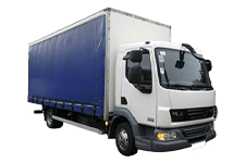 Car Hire Ballymena - 7.5 Tonne Curtain Side Truck - Truck hire Ballymena